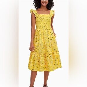 Kate Spade Yellow Floral Dress